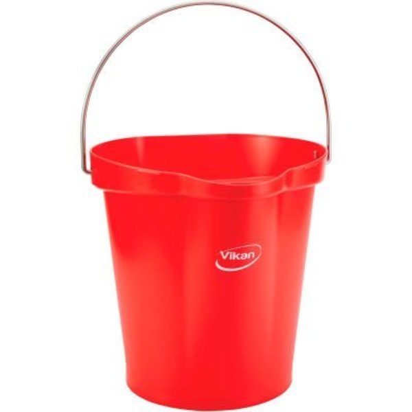 Remco Vikan 3 Gallon Bucket, Red 56864